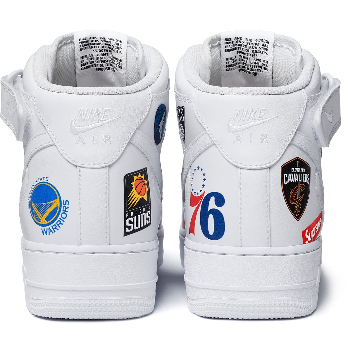 Supreme®/Nike®/NBA Teams Air Force 1 Mid view 8
